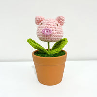 Cartoon Potted Animals