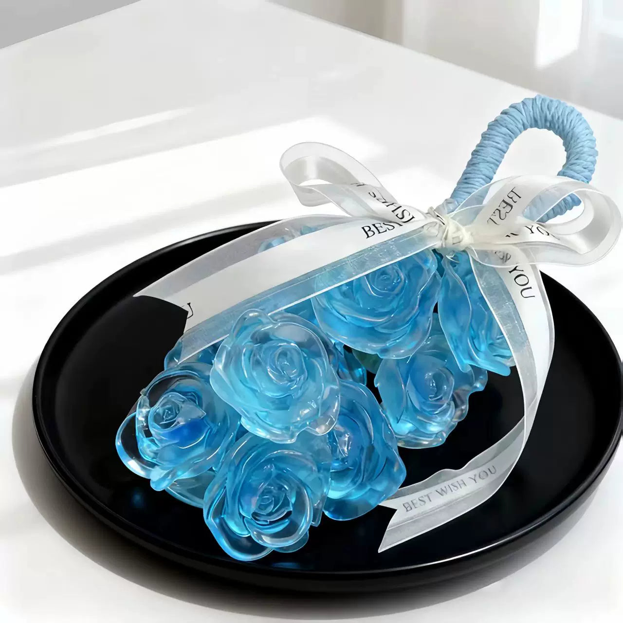 Handmade rose-scented soap