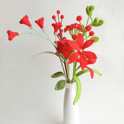 Braided Preserved Flower Bouquet