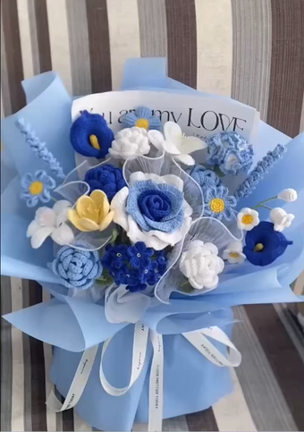 compare product Handwoven Thai Rose Mix and Match Bouquet