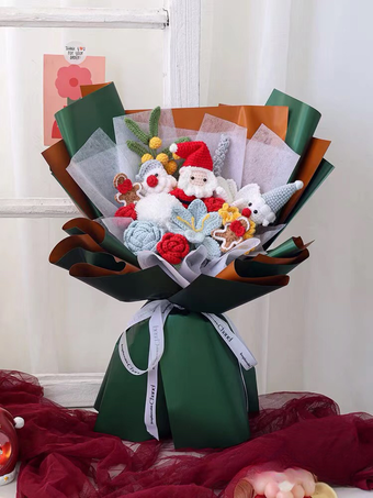 compare product Santa Claus Doll Mix and Match Bouquet
