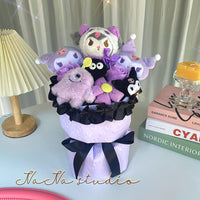 Cinnamon dog Kuromi Pacha dog Melody doll bouquet