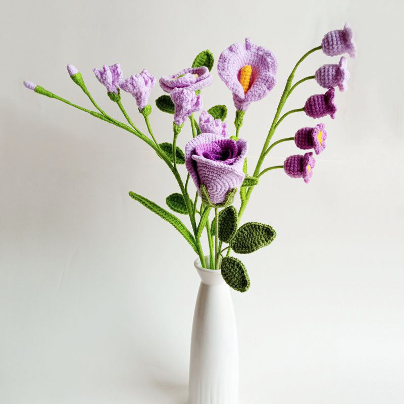 Braided Preserved Flower Bouquet