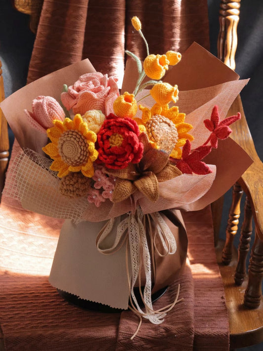 Handwoven Vintage Large Bouquet