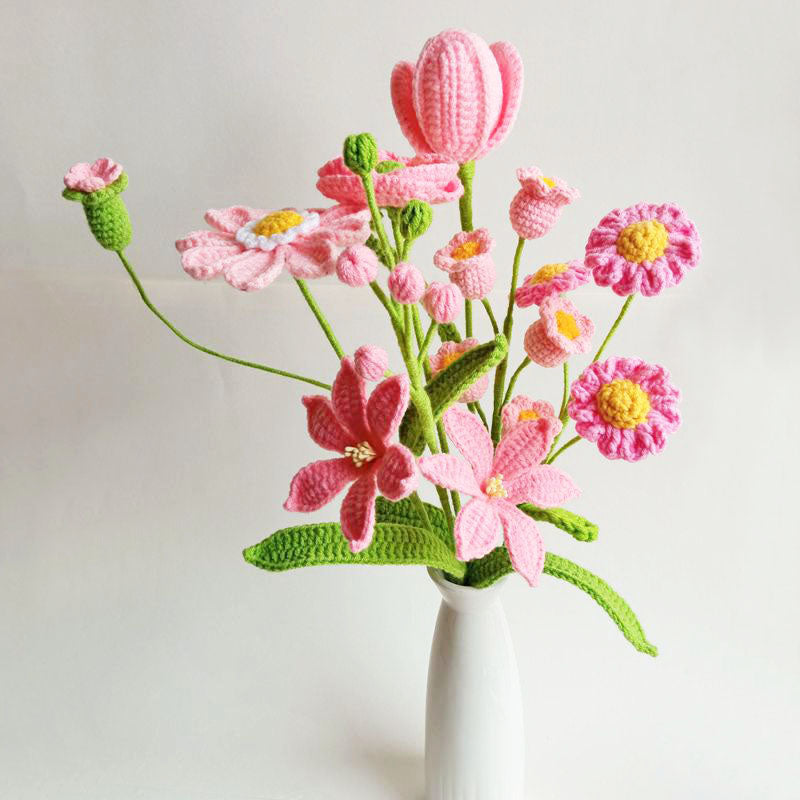 Braided Preserved Flower Bouquet