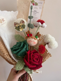 Santa Claus Doll Mix and Match Bouquet