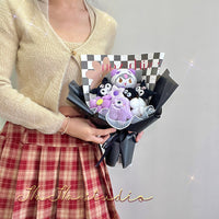 Cinnamon dog Kuromi Pacha dog Melody doll bouquet