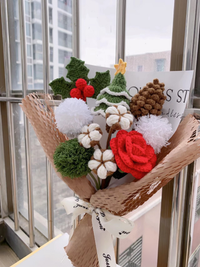 Santa Claus Doll Mix and Match Bouquet