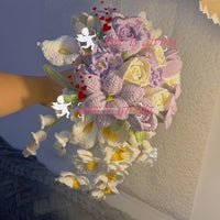 Crocheted Cascade Bouquet