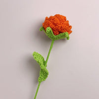 Handmade Roses Crochet Flower Knitted Flower