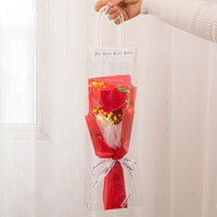 Handmade Knitted Tulip Carnation Bouquet