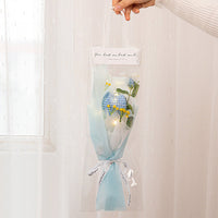 Handmade Knitted Tulip Carnation Bouquet