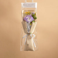 Handmade Knitted Tulip Carnation Bouquet