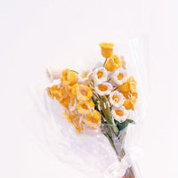 1pc Handmade Knitted Flower Bell Orchid Crochet Flower Gift for Her