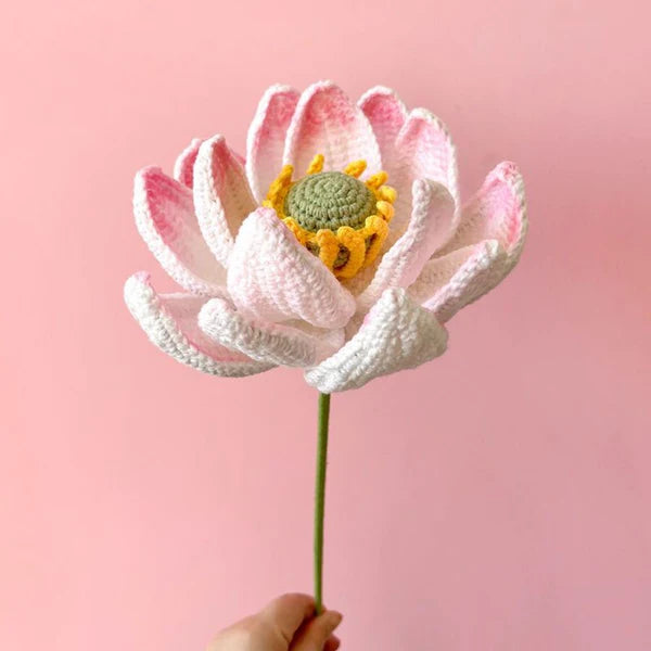 1pc Handmade Knitted Flower Crochet Flower Gift for Her