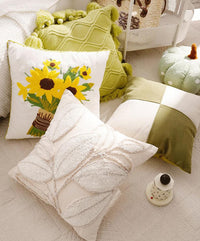 Fresh and simple style throw pillow