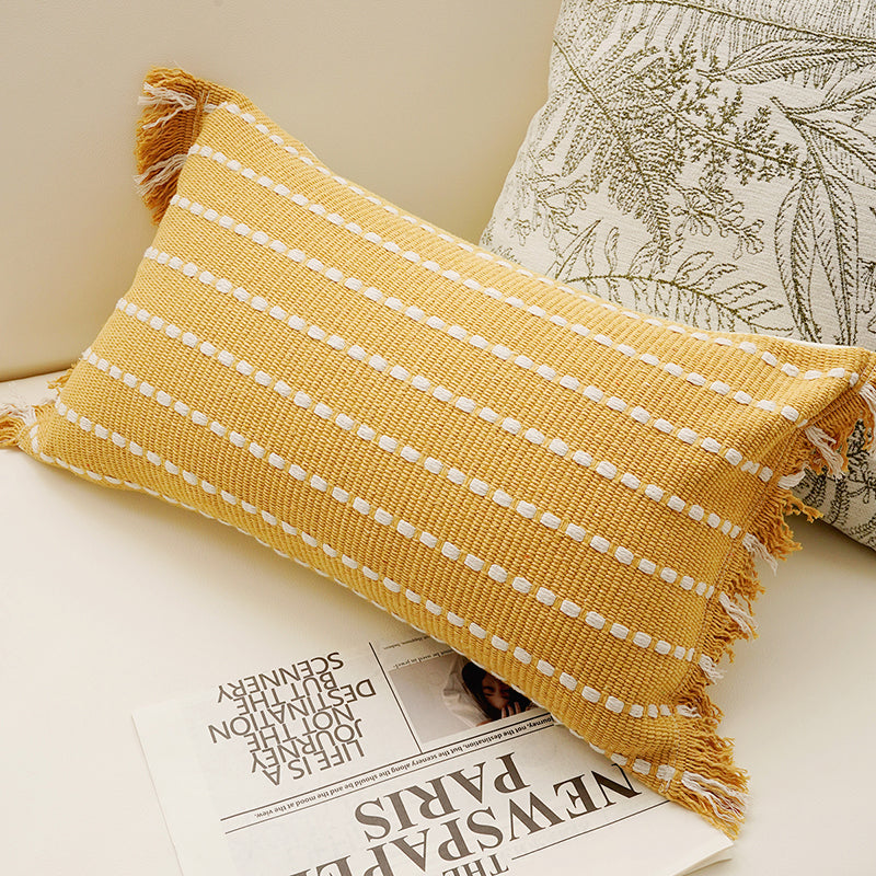 Fresh and simple style throw pillow