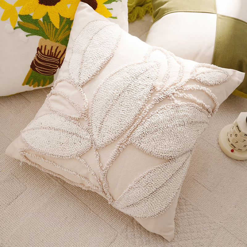 Fresh and simple style throw pillow