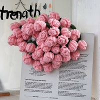 Handmade rose flower blanket - Gift box packaging